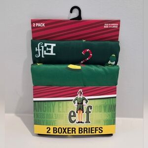 Elf 2-Pack Festive Green Boxer Briefs